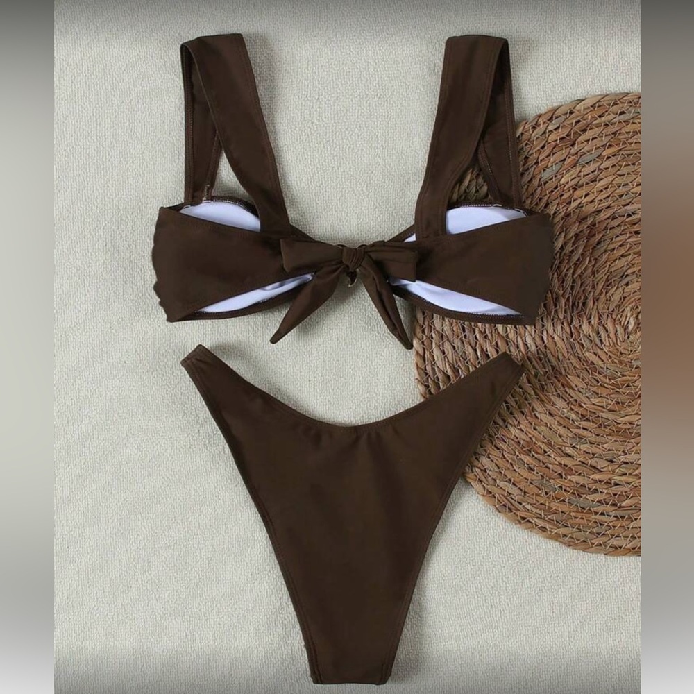 Brown Bikini Set - Picture 3 of 5